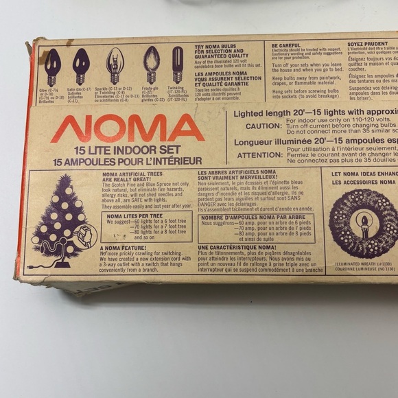 Noma 1970 15 Lite Indoor Set - Picture 6 of 9